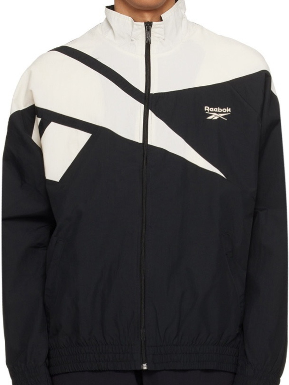 Reebok Classic Black & White Vector Track Jacket